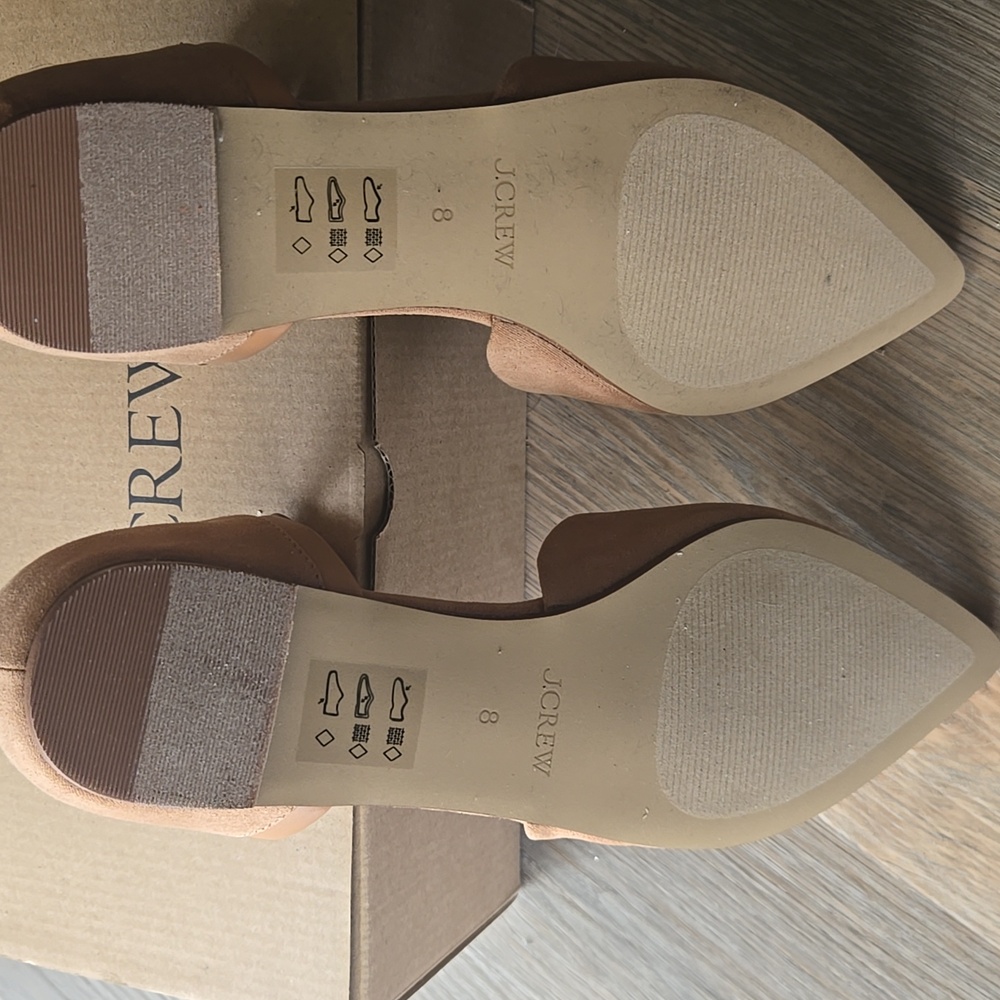 J. Crew Factory Women's Ankle Strap Flats Size 8 - Picture 4 of 6